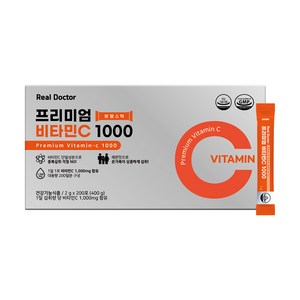 리얼닥터 프리미엄 비타민C 1000 분말스틱, 200회분, 1개