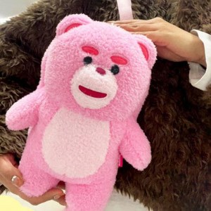포슬 벨리곰 인 크로스백 30cm 인형가방 인형선물, 1개