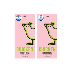 꼬뜨 포켓밀 강아지 습식사료, 닭, 600g, 1개