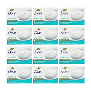 Dove 도브 센서티브 스킨바 센서티브바 미국 106g 4개입 3팩(12개), 12개