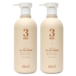 이스티프 3sec 노워시 펌염색전후처리 올데이크림 대용량 트리트먼트 530ml+50ml+50ml (2세트), 1개