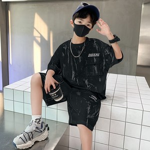 비비키드 벤 남아 여름 MXAC 가슴 빅포켓 상하복 세트 초중생 반팔티 초등생 반바지 세트 (510버)