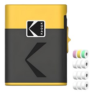 코닥 메모 라벨 프린터 ERA Yellow + 카트리지 번들 세트, M50(포토프린터), 1세트