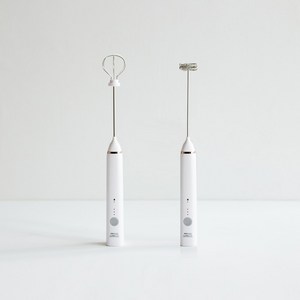 미니 전동 우유거품기 자동휘핑기 무선 머랭치기 기계, 1개, 휴대형