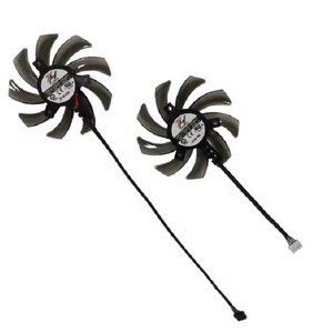 (국내배송) 이엠텍 GTX1660 Ti RTX2060 2070 호환 그래픽 비디오 카드 쿨러 쿨링팬 2PCS / SET, RTX2060 2070 2070TI