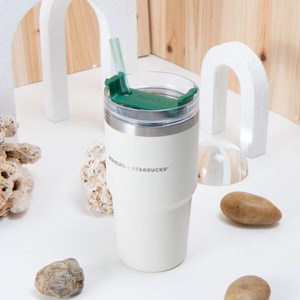 아트박스/스타벅스 스타벅스 스탠리 텀블러 DT 퀜처 591ml 아이보리