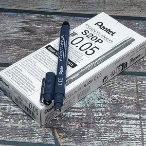 스케치/드로잉펜-펜텔 포인트라이너 0.05mm 12자루 altobestcha*505218901EA