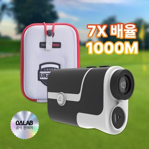 OSLAB 미니 골프 거리 측정기 졸트 슬로프 자석 기능, OSLL1_1000M