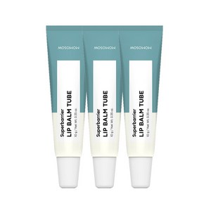모모쏘우 슈퍼베리어 립밤튜브, 3개, 10g