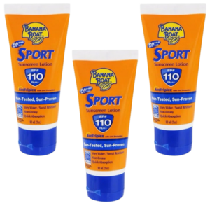 바나나보트 스포츠 썬 스프레이 로션 자외선차단제 spf110 Banana Boat suncreen lotion SPF110 PA+++ 90ml, 1세트, 0.27L