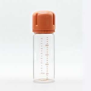 요한손베비스 안심유리젖병 스페어보틀 (유리보틀) 1P, 1개, 코랄핑크, 240ml