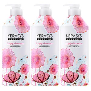 케라시스 퍼퓸 린스 러블리 앤 로맨틱, 980ml, 3개