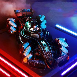 드리프트 RC카 선물 전후 좌우 대각선 주행 입문용 경주용 오프로드 RC카, 드리프트 RC car 블랙, 1개