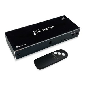 아크로넷 3:1 8K HDMI 선택기 ZDK-8Q3, 1개