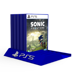 PS5 게임 타이틀 스탠드 거치대 카트리지 게임팩거치대 홀더, 블랙, 화이트, 10홀, 1개
