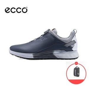 에코 S-쓰리 보아 남성 스파이크리스 ECCO 골프화+신발주머니 1+1 102914