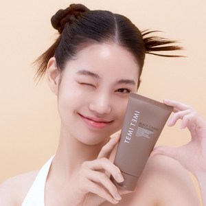 테미테미 모공클렌저 썬크림클렌징 좁쌀 블랙헤드 저자극 데일리 폼클렌저, 130g, 1개