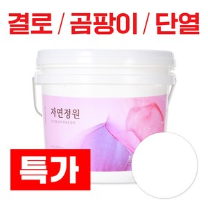 바르는 천연 단열 페인트 자연정원 항균 방수 곰팡이제거 결로방지, 화이트, 18kg, 1개