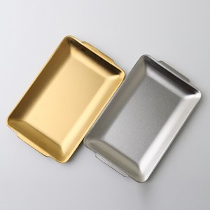 스테인레스 스틸 트레이 STAINLESS STEEL TRAY (2color), 1개, 골드