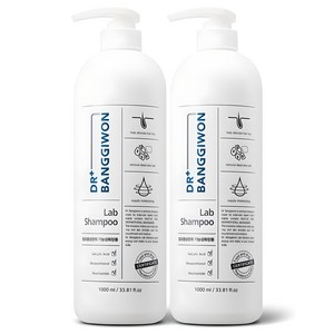 닥터방기원 랩 탈모 증상 완화 샴푸, 1L, 2개