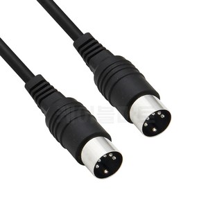 케이블마트 MACK MD01 미디 MIDI 딘 5핀 DIN 케이블 신디사이저 마스터 키보드 오디오 인터페이스 믹서 음향기기 간 데이터 전송 연결, 1.5m, 1개