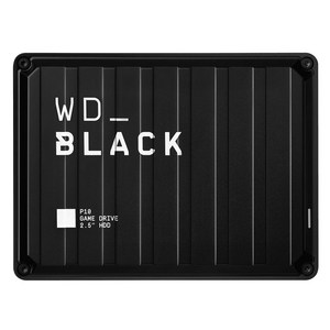 WD P10 게임 드라이브 WDBA2W0020B, 블랙, 4TB