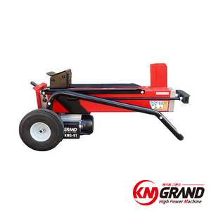 장작 패기 통나무 쪼개기 벌목 뗄감 유압도끼 8톤 KMG-8T 1500W, 1개