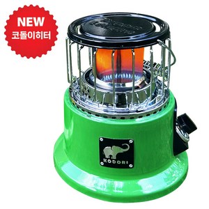 산소결핍장치장착 프리미엄 코돌이 캠핑히터 휴대용 난로 야외 낚시 차박 글램핑, 1개, 프리미엄 코돌이히터_그린