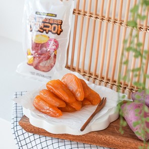 쫄깃한 고구마말랭이 통고구마100% 통햇구마 건강한 다이어트 식단, 200g, 1개