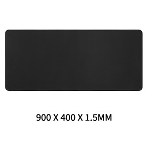 XL XXL 마우스 패드 80x30 CM 90X40 CM 올 블랙 마우스 패드 책상 패드 천연 고무 미끄럼 방지 먼지 방지 세탁 가능 미세한 모서리 컴퓨터 사무실 책상에 적합합니다, 1개, 90x40CM
