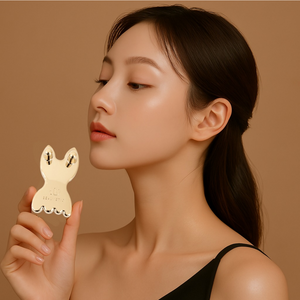 뷰네틱 티타늄 나노세라믹 코팅 페이스 두피괄사, 골드, 1개