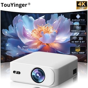 Touyinger L9A L9W 미니빔 가정용 4K 1080P WIFI 휴대용 풀HD 빔프로젝터