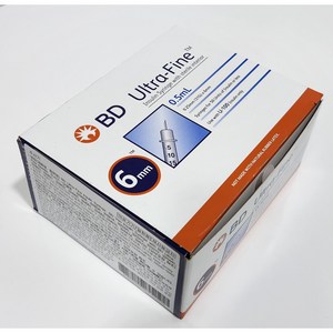 BD 울트라파인 0.5ml insulin주사기 (31G)6mm 100개1박스, 100개