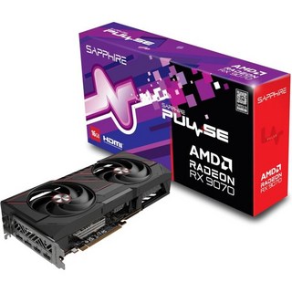 그래픽카드 게이밍 사파이어 113490320G 펄스 AMD 라데온™ RX 9070 그래픽 카드16GB GDDR6 RDNA 4 포함, 그래픽카드 게이밍 사파이어 113490320G 펄스 A