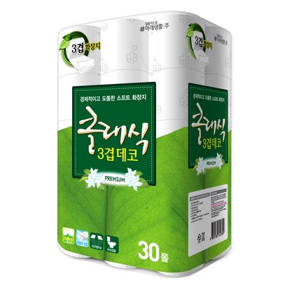 미래생활 클래식 3겹 데코 화장지 25 리뷰 후기
