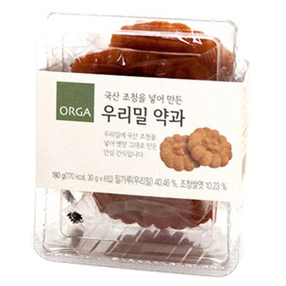 올가홀푸드 우리밀 약과
