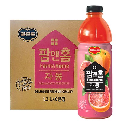 델몬트 팜앤홈 자몽 음료 리뷰후기