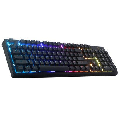 앱코 HACKER 방수 프리미엄 무접점 게이밍 키보드 RGB PBT 리뷰후기