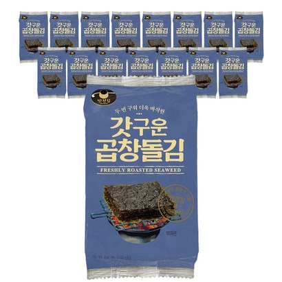 만전김 갓구운 곱창돌김 도시락김 리뷰후기