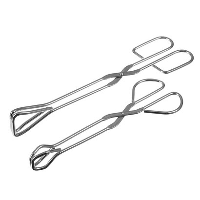 코멧 키친 다용도 스텐 가위형 고기집게 대소