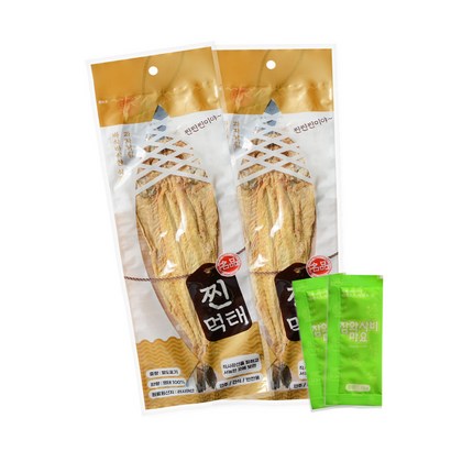 해맑은푸드 빠삭 찐먹태