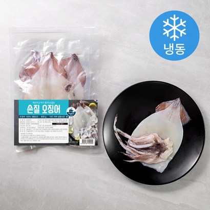 블루씨푸드 손질 오징어 3마리 원양산