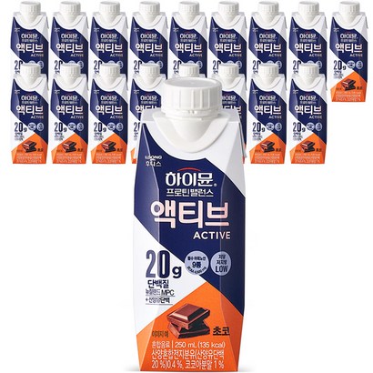 하이뮨 일동후디스 하이뮨 프로틴 밸런스 액티브 초코