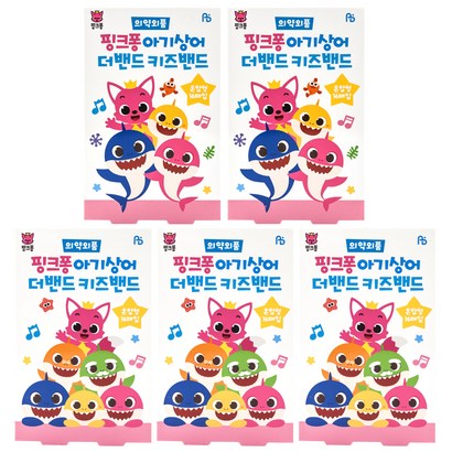 아텍스 핑크퐁 아기상어 더밴드 키즈밴드 혼합형 랜덤 발송