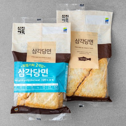 삼진어묵 삼각당면 리뷰후기