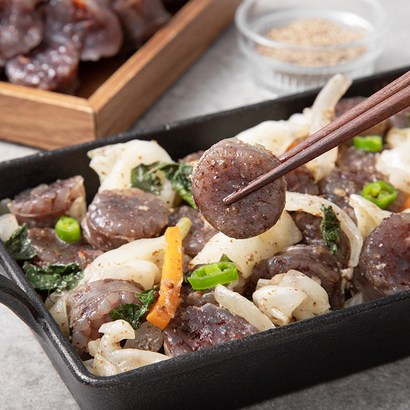 곰곰 깻잎&a;들깨 순대볶음 밀키트 리뷰후기