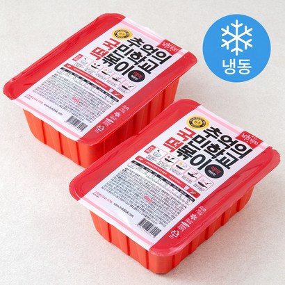 추억의 국민학교 떡볶이 매운맛