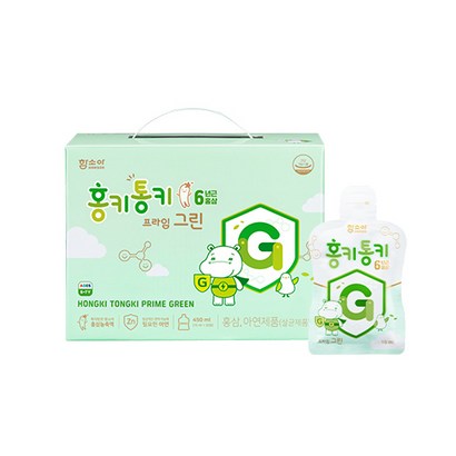 함소아 홍키통키 프라임 그린 유아홍삼