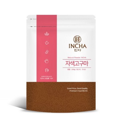 인차 자색고구마분말