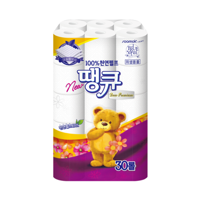 땡큐 데코3겹 천연펄프 화장지 리뷰후기